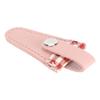 Protective Scissors Protective Cover Color Lattice PU Leather Scissors Cover  For Embroidery