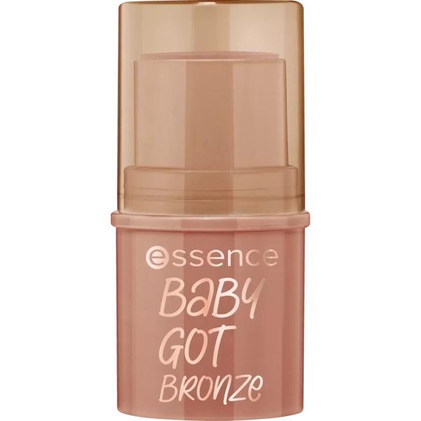 Essence Baby Got Bronze Bronzer für das Gesicht im Stick 10 Cinnamon Spice 5,5ml
