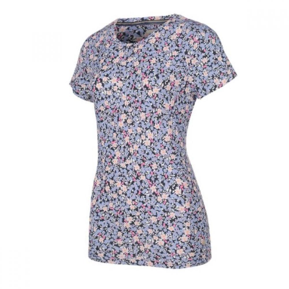 Oilily ShorT Sleeve T shirT wiTh Flower paTTern ow8saTs009 