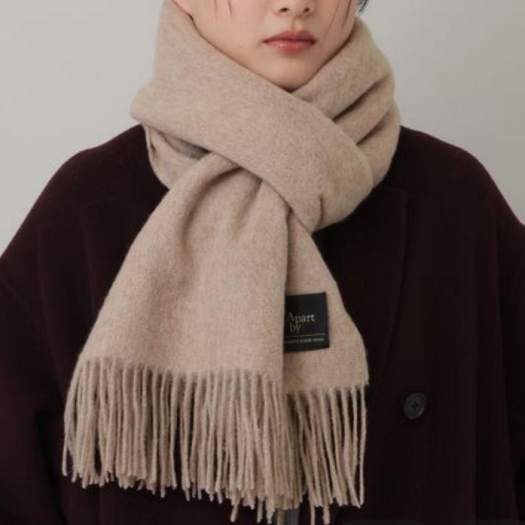 Used Cashmere Blend Wool Stole