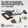Heavy Tank & Artillery Building Bricks, Multiple Armored Car Model Kits, DIY Assemble Toy for Collection and Display
