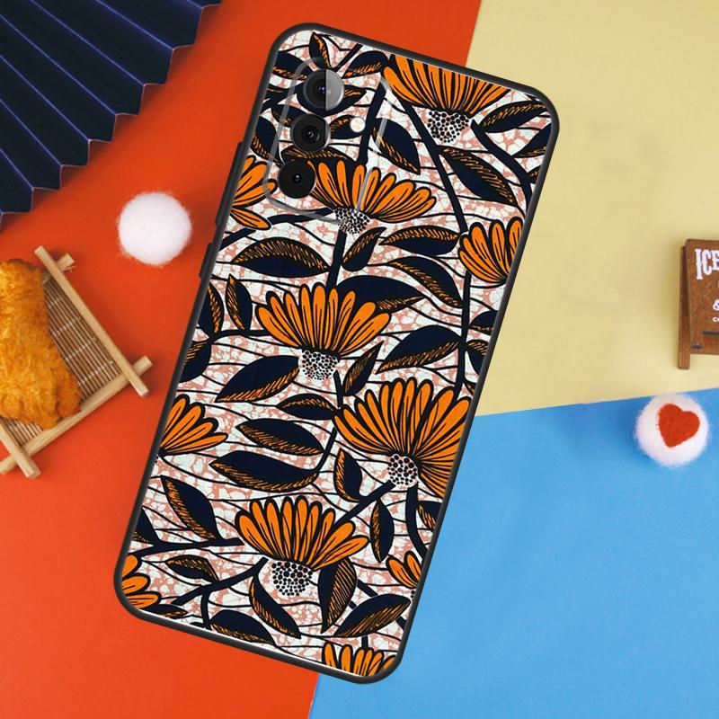 

African Style Fabric Print Case For Samsung Galaxy A53 A33 A13 A54 A34 A14 A56 A36 A16 A06 A12 A32 A52 A35 A17 A15 A55 Samsung A52