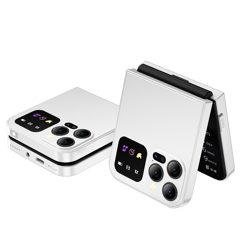 Klasický farebný preklápací mobilný telefón Automatický záznam hovorov Rádio FM Rýchla voľba Magic Voice GSM Dual SIM Odomknuté skladacie mobilné telefóny