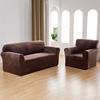 Velvet Sofa Cover Stretch Full Protection Dustproof Elastic Sofa Protector