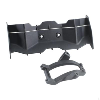 RC Car Tail Wing and Rear Mount Upgrade for 16101 16201 Crawler Vehicles 1/16 Hobby
