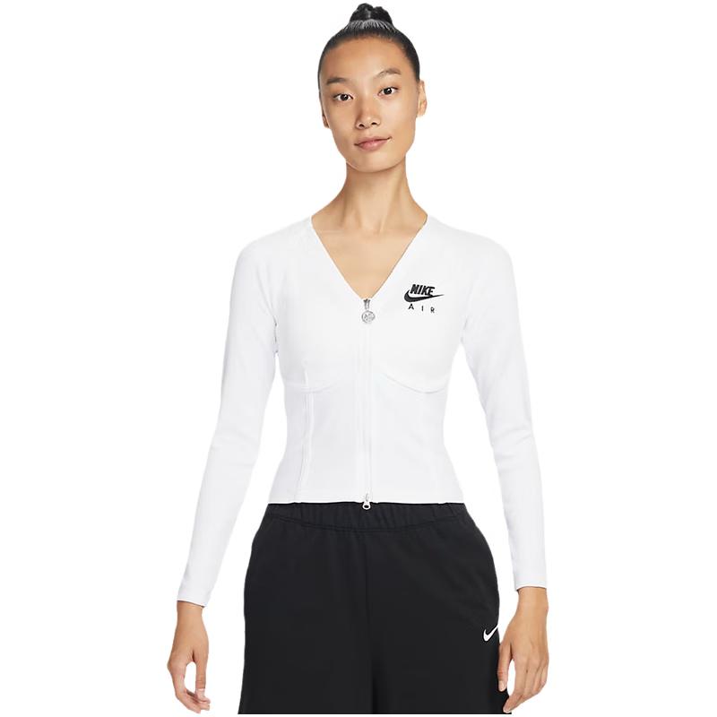 Nike Yoga Casual Zip Long Sleeve Top M