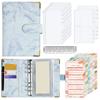 PU Savings Challenges Book Marbling Cash Budget Book Notebook Money Planner  Home Use