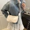New Women's Bag Summer Comfortable Wide Shoulder Strap Casual Solid Color Light Shoulder Underarm Bag Messenger Bag Women