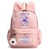 Anime Cute K-Pop Printed Backpack Student Teenager Bookbag for Boy Girl Schoolbag Kid Gift Women Large Capacity Travel Bag Mochila