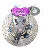 Motorcycle RPM Brake Calipers Adapter/bracket For Rear Flat Fork Brake System For Scooter Motorbike Dirt Bike Modify