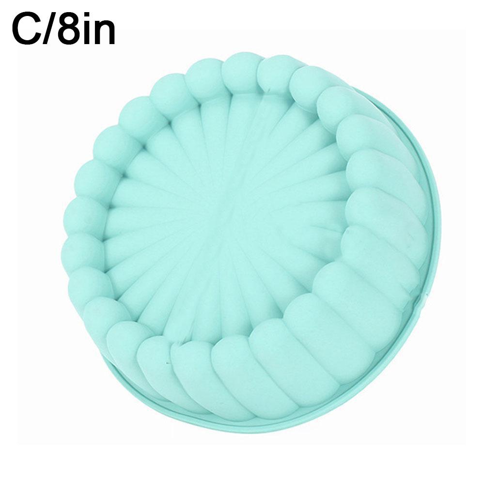 Silicone Cake Mold Round Cake Pan Non-stick Cake Mold Cake Mold Baking Pans For Wedding Birthday Party DIY Baking Tools