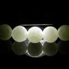 14cm White Itoigawa Natural Jadeite Japanese National Jomon Power Stone Jadeite Workshop Special Paulownia Wood Quality Guarantee ABR0893 (6mm Beads,