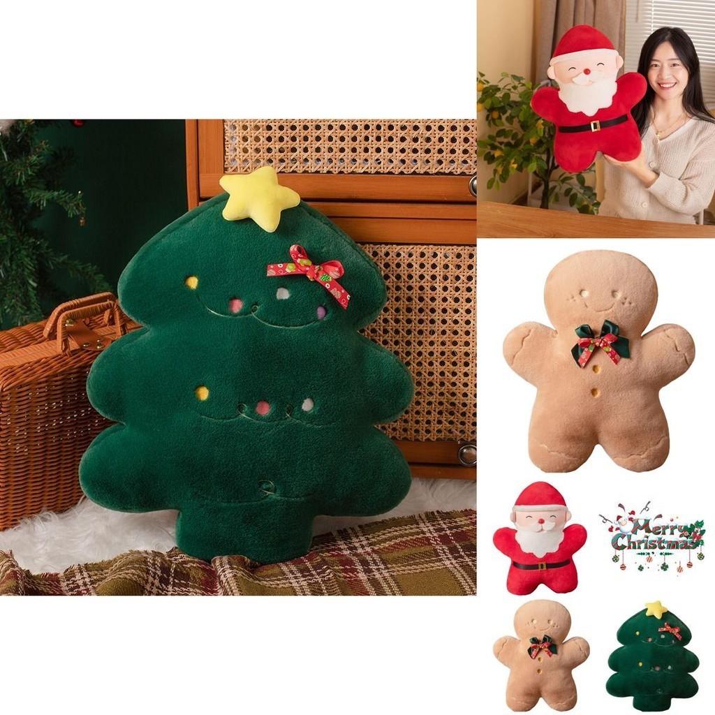 Weihnachten Weihnachtsmann Weihnachtsbaum Plüsch Weich Gefüllt Kinder Umarmungspuppe Geschenk