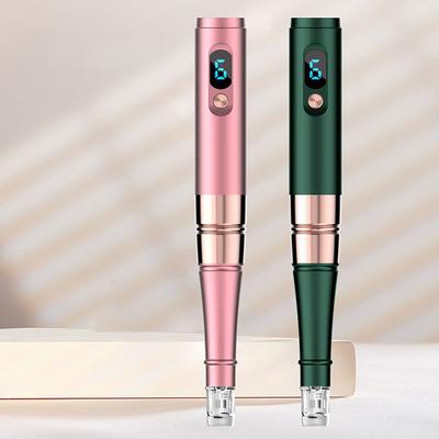 (S02) Nano Mikrokristallstift, Gesichtsschönheits-Hautpflege-Tool, Gesichtsmassagegerät - Mit 2 Einweg-Ersatzköpfen