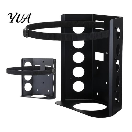 Vehicle Propane Storage Tank Mounting Bracket, Adjustable Stainless Steel Strap Design, Heavy Duty Camping Gas Bottle Support Rust Resistant