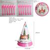 Wreath Unicorn Kids Birthday Party Supplies Colorful Tableware Plates Cup And Forks