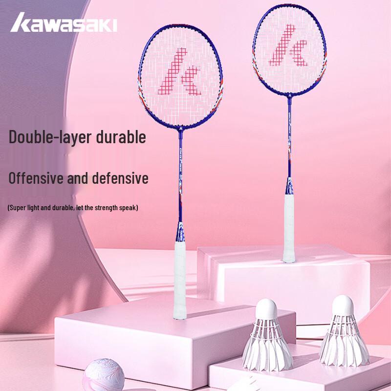 Kawasaki UNITE POWER-001 Iron-Aluminum Badminton Racket Set
