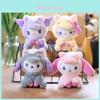 Cute Cinnamoroll Plush Keychain Soft Stuffed Toy Bag Accessory Adorable Cat Design