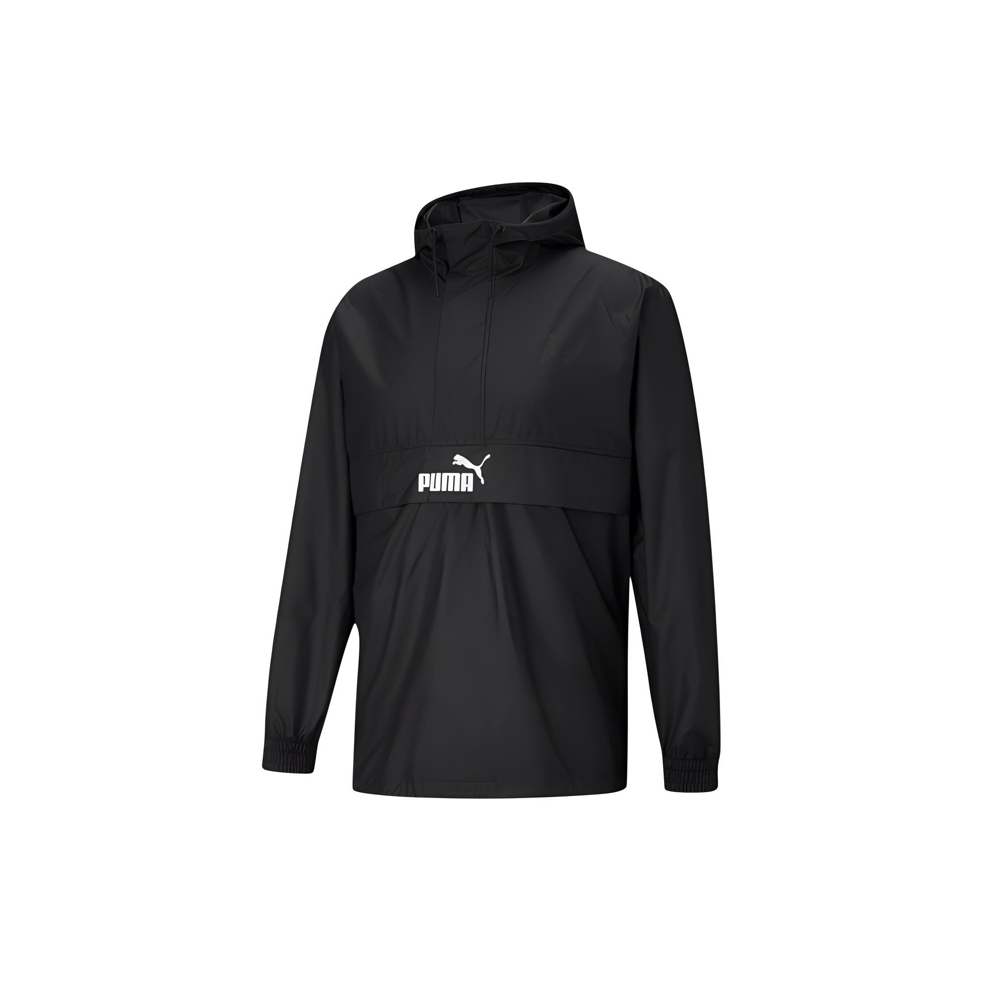 

Puma Ветровка с половиной молнии с логотипом Мужские куртки Черный 588789-01 L