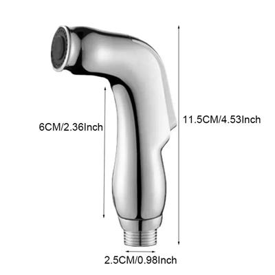 Pressurized Handheld Bidet Sprayer | Press-Free Toilet Washer Attachment Water Gun for Women’s Hygiene Toilet Cleaning Tool