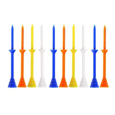 10Pcs Golfs Tees Driver Training Accessory Standard Golfs Tees Castles Golfs Tees Golfs Holder Base Golfs Support Tees