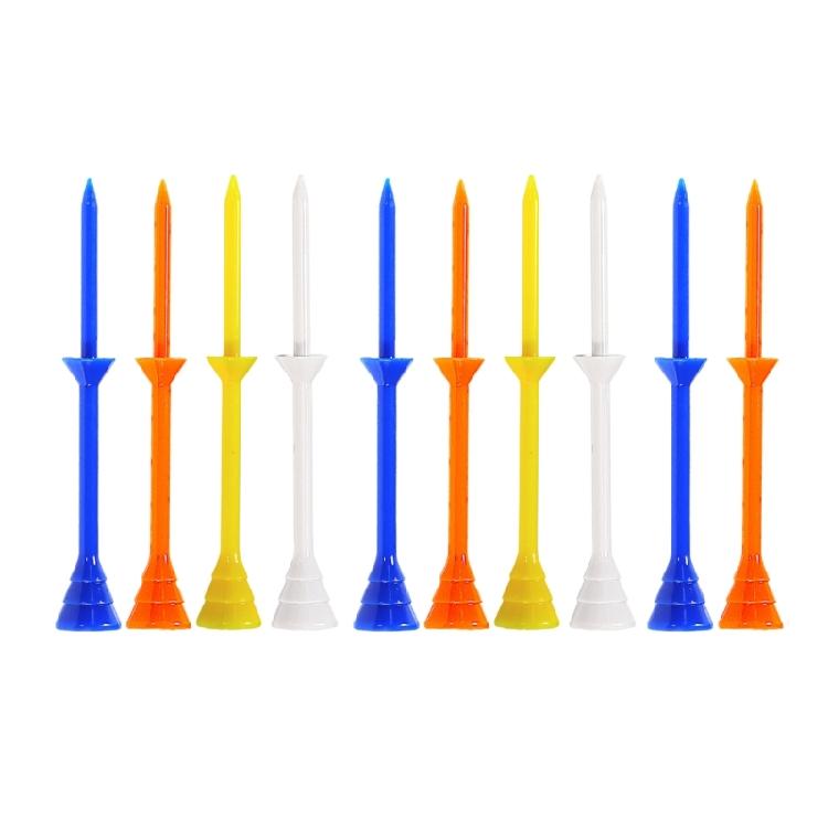 10 шт. Ти для гольфа Тренировочный аксессуар для драйвера Стандартные ти для гольфа Ти-башни Ти-основания Держатель для ти Поддерживающие ти 1