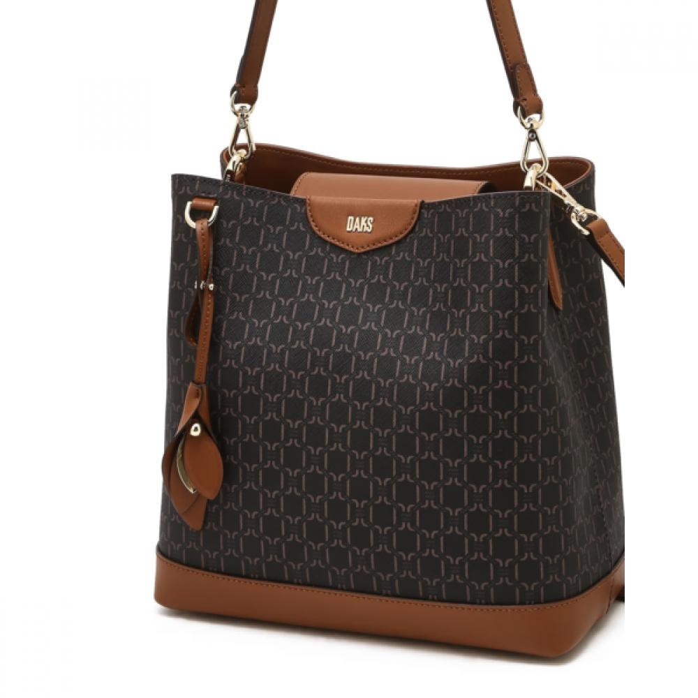 Daks Leather Shoulder Bag Brown Dcba6f873w3