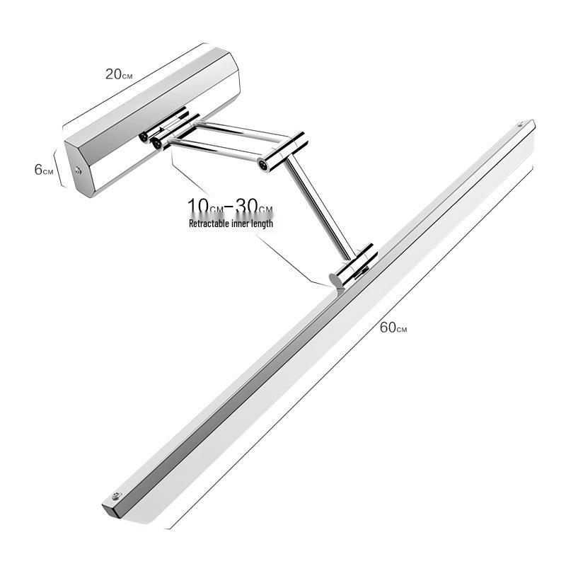 European Modern Waterproof LED Vanity & Mirror Light with Anti-Fog Function for Bathroom Cabinets