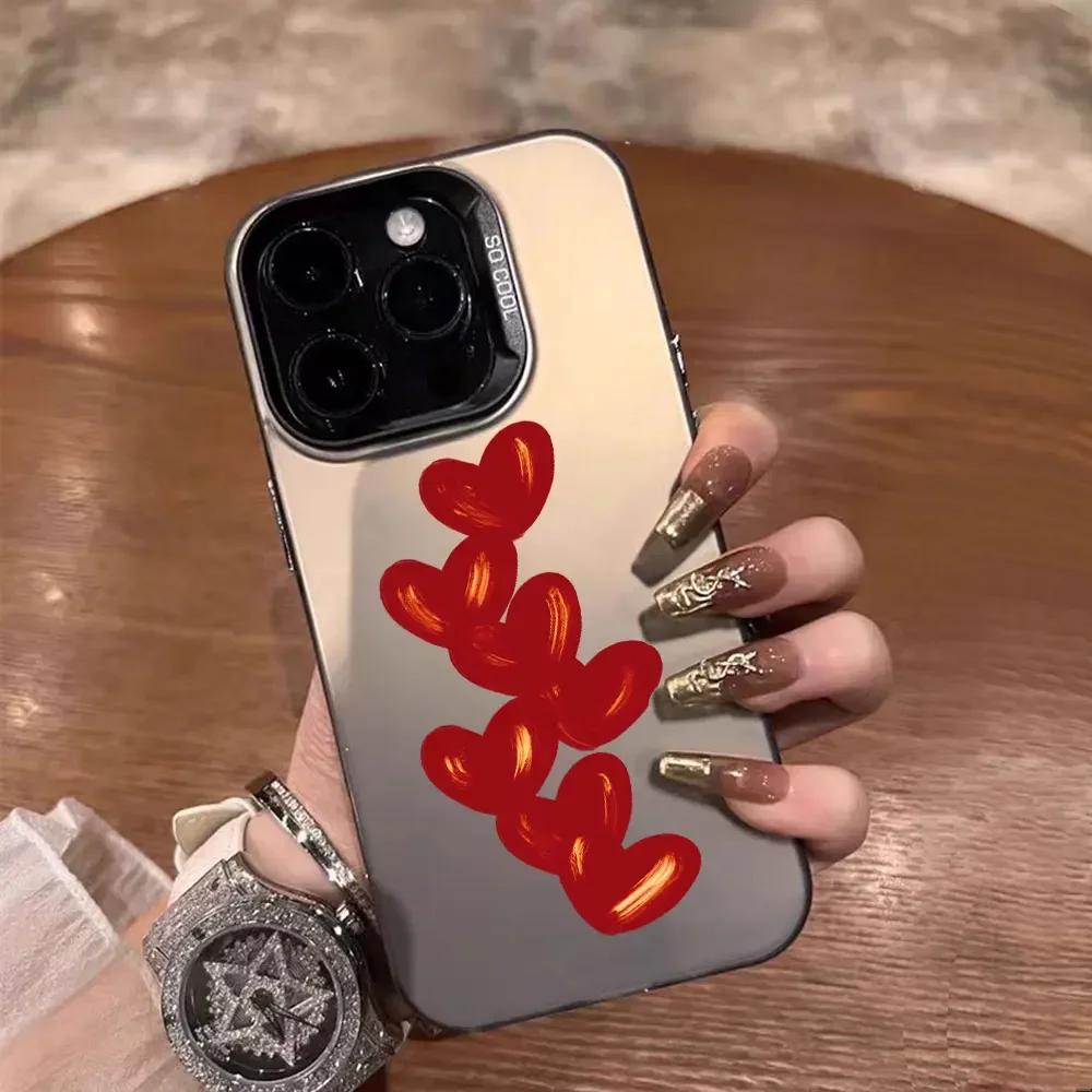 For iPhone 14 15 16 13 12 11 Pro Max Plus 7 8 SE 2020 2022 2023 XR X XS Max 16Pro Max Luxury Case Fashion Pattern Phone Cover