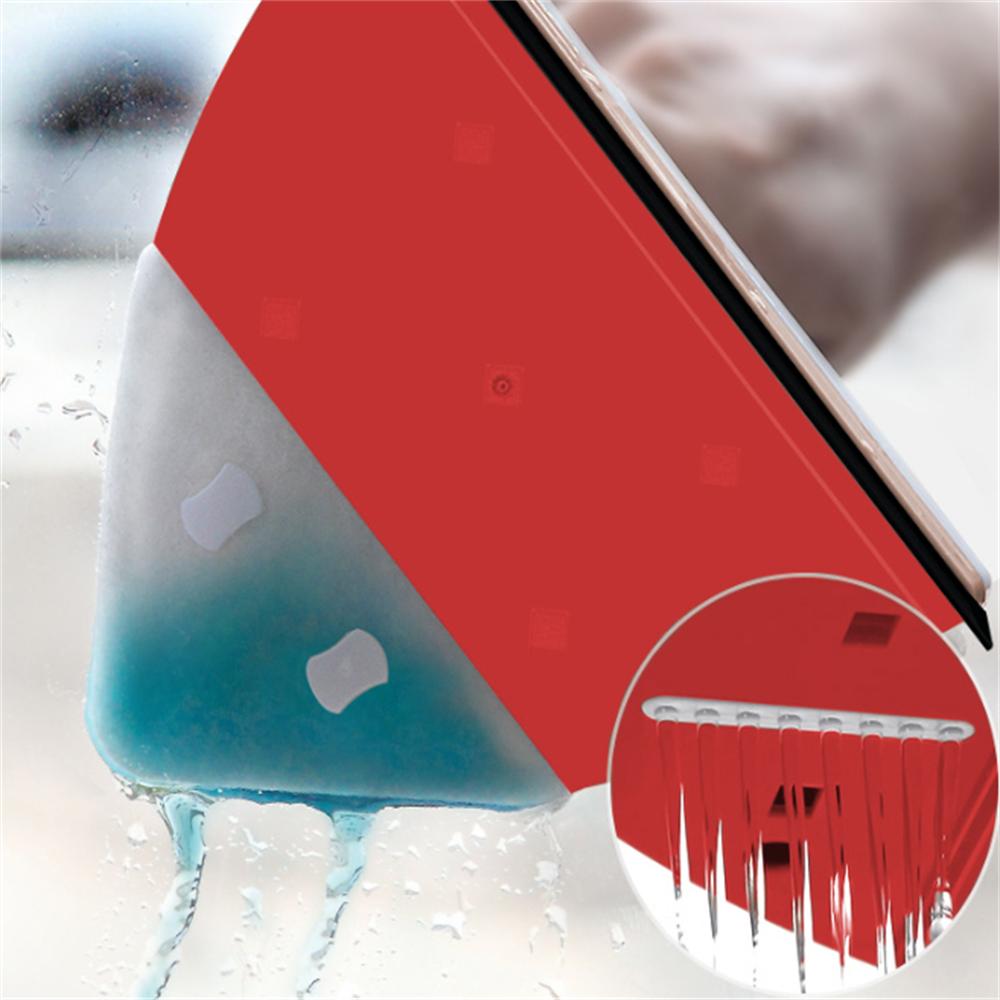 Magnetic Window Cleaner Brush Double-Side Automatic Water Discharge Wiper Glass Window Brush High Rise Outside Window Cleaner
