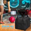 Portable Bowling Ball Tote Oxford Cloth Bowling Bag With Padded Ball Holder Durable and Stylish Packs Bowling Accessorie