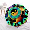 1pc Yin Yang Symbol Automatic Folding Umbrella, Portable Collapsible Design, 8-Rib Iron Frame, Outdoor Accessory yy250905088