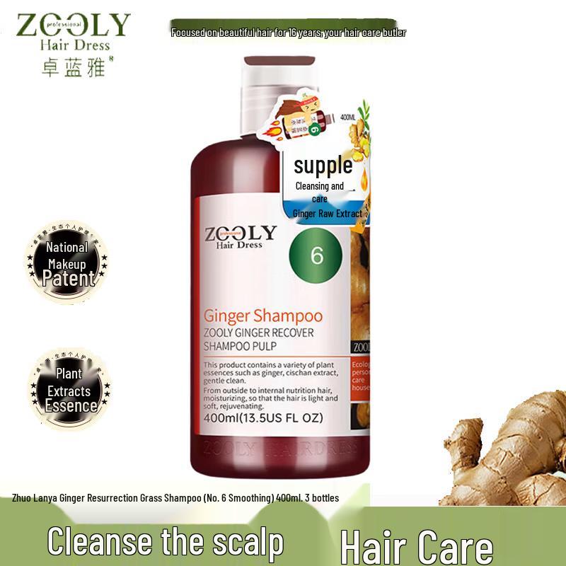 

Zhuolanya Ginger & Resurrection Grass Shampoo