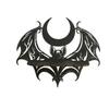 Halloween Wooden Cutout Bat Crystal Wall Shelf Modern Home Bedroom Decor