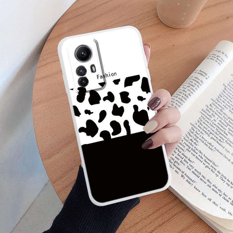 Cover For Redmi Note 12S Phone Case Fashion Vintage Leopard Painted Shell Soft Silicone Funda For Redmi Note12S Capa 6.43" Bags