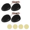 4pcs 1000W High Efficiency Mini Dome Tweeter Speakers Car Audio System Black High Frequency