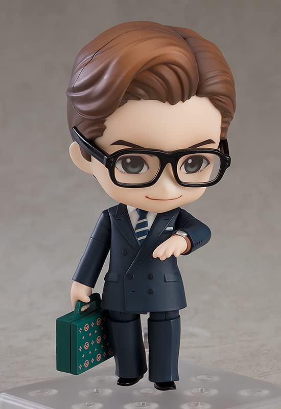 Nendoroid Kingsman Golden Circle Gary Eggsy Unwin plastová malovaná pohyblivá figurka v měřítku.