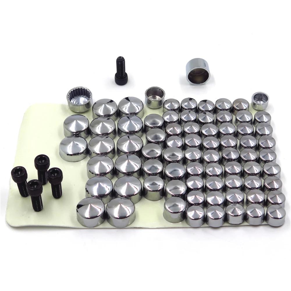 Motorcycle Parts Black Bolts Toppers Caps for 2007-2013 Harley FLT FLH 2008 2009 2010 2011 2012