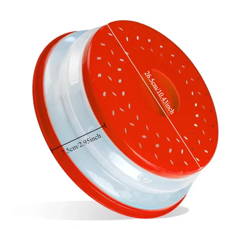 

Microwave Oven Heating Folding Lid Fresh Keeping Lid Oil Splash Proof Lid Kitchen Tools