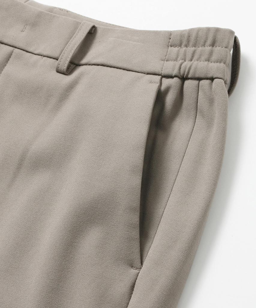ADHOC Men'S Fleece-Lined Tapered Pants (Beige) (Hbalp11)