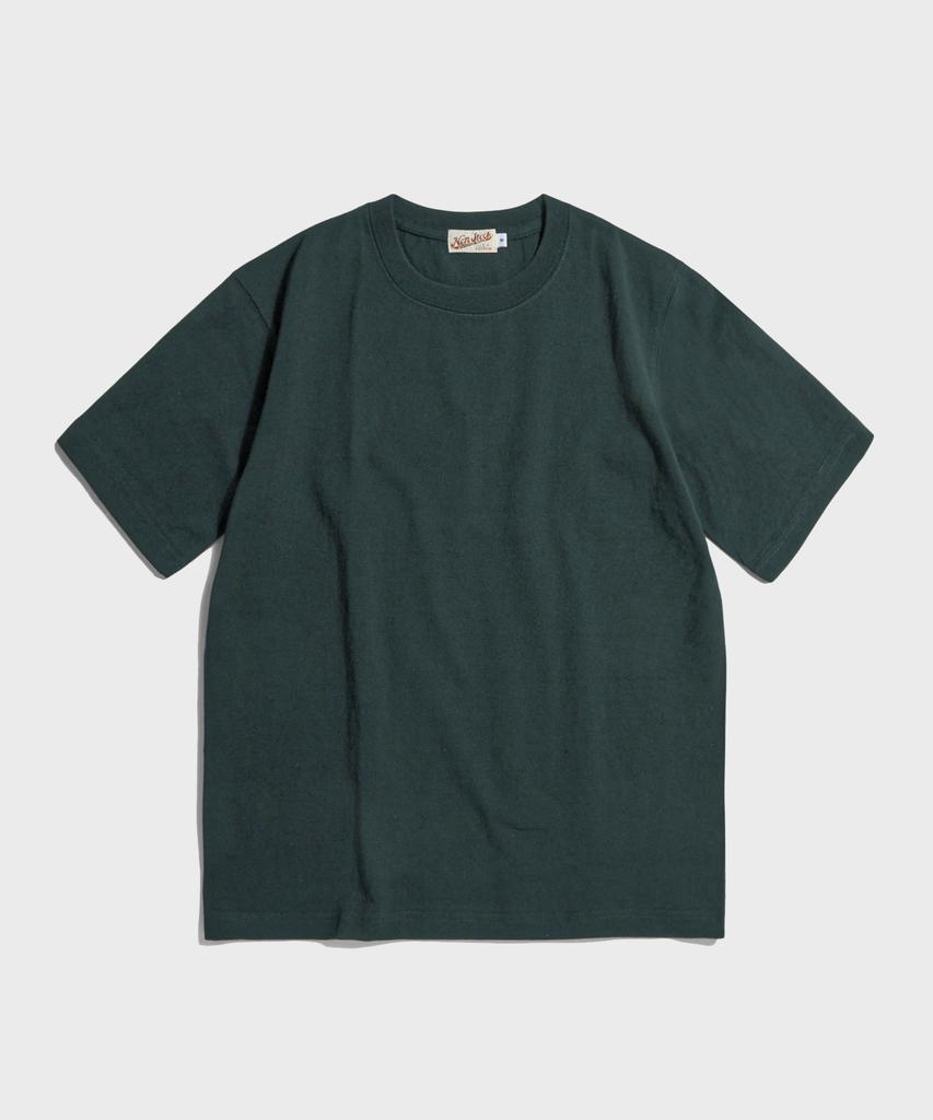 Beulonseun 9Oz Usa Cotton Tubular Tee Dark Green