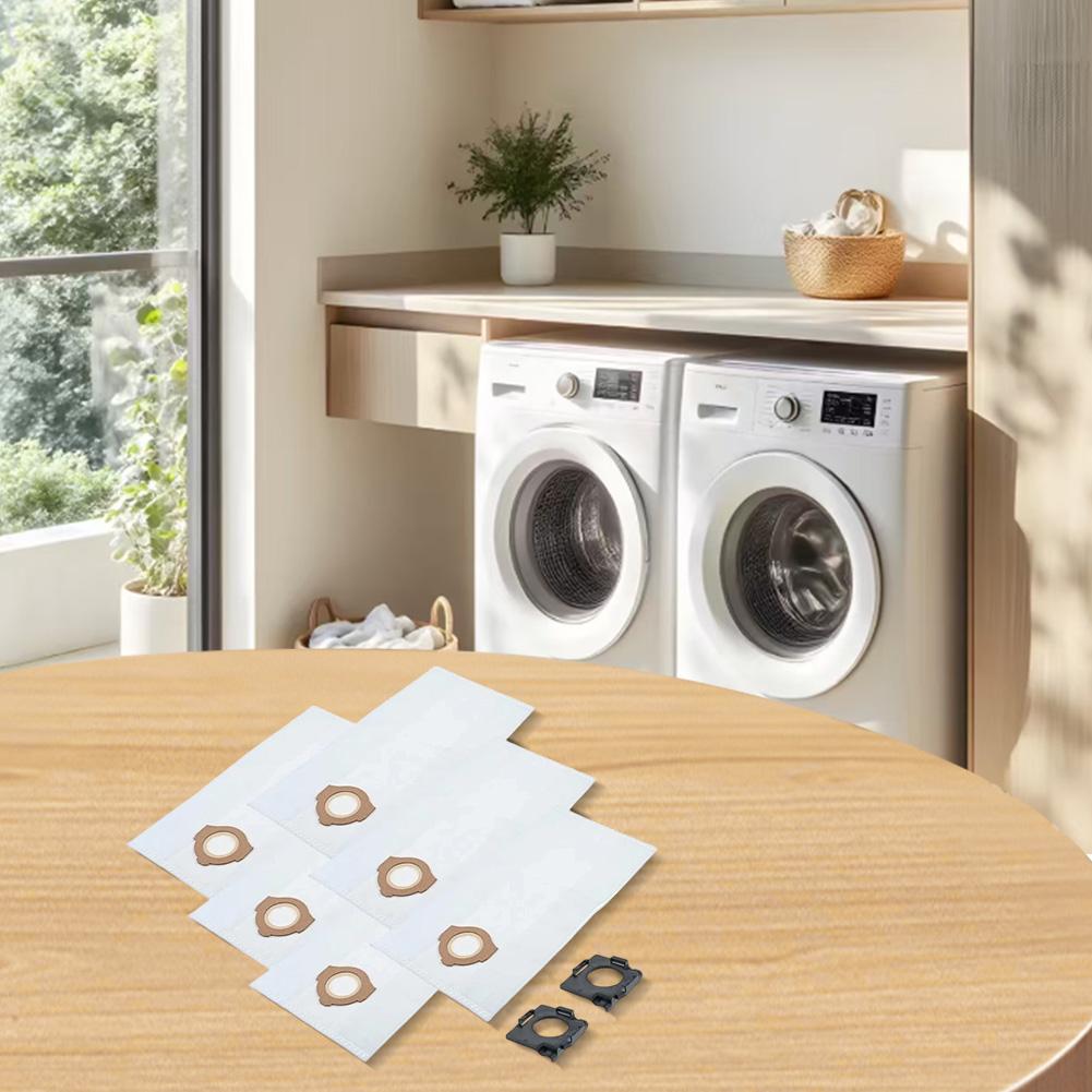 For M12 Model 0960 20 Vacuum Cleaner Dust Bags 6 Pack with Removable Holders Compatible with 49-90-2016 Vacuum Cleaner