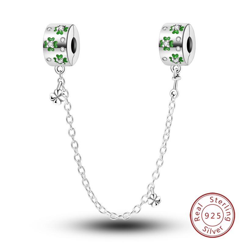 Copper Heart Shaped Keylock Cross Pattern Fantasy Cat Claw Safety Chains Fit Qikaola Original Bracelets Diy Jewelry