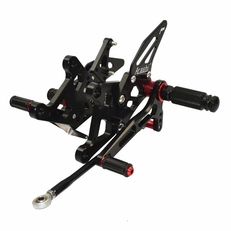 Motorcycle Adjustable Rearset Footrests Foot Pegs Pedal For HONDA CBR250RR CBR 250 R RR MC51 2017 2018 2019 2020 2021 2022 2023