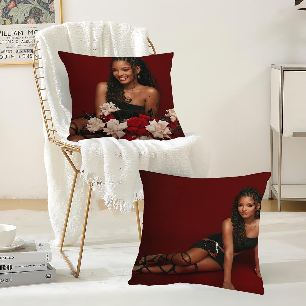 Singer Halle Bbailey Love Or Something Like It Pillow Case Suitable For Bedrooms Living Rooms Cars Home Decoration