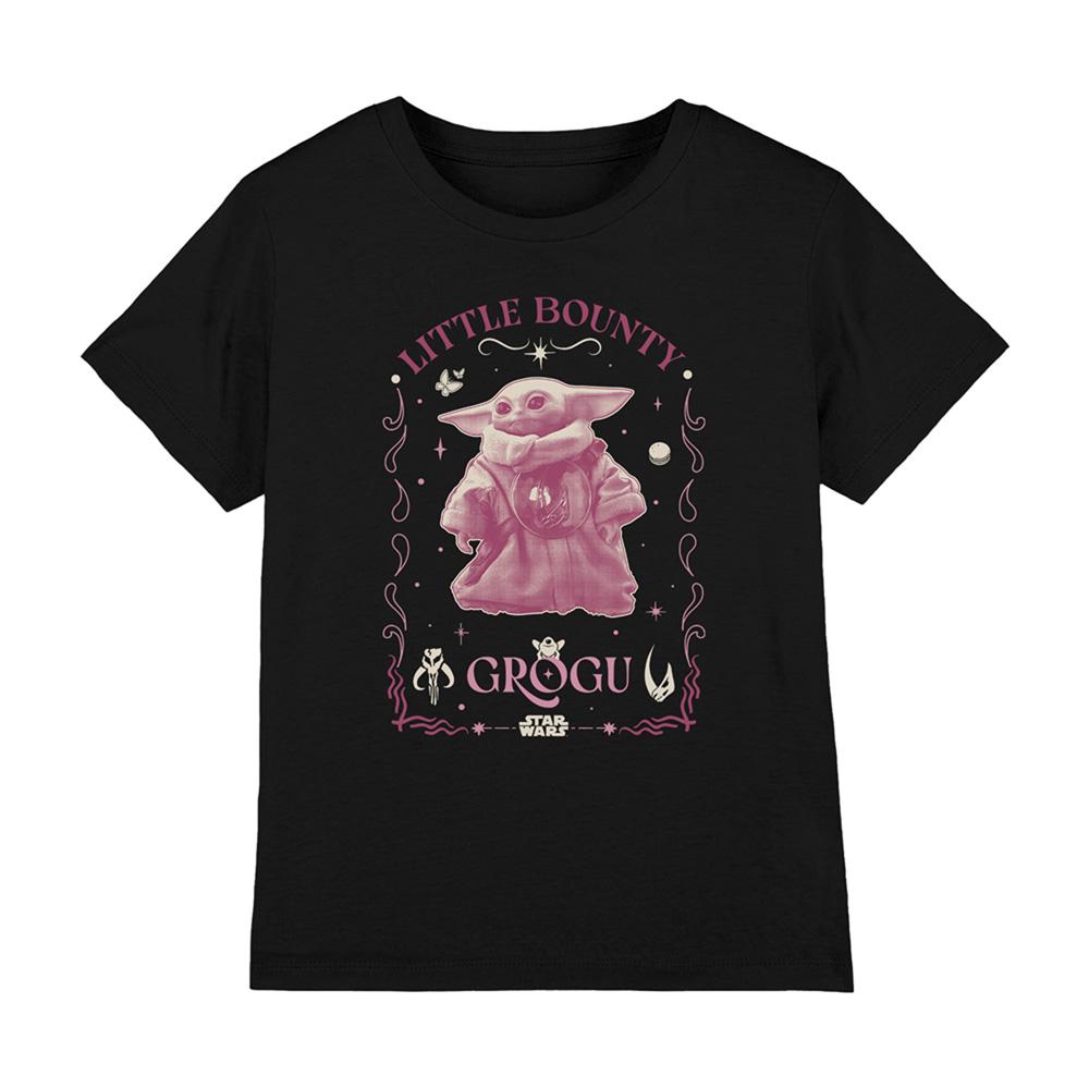 The Mandalorian & Grogu Childrens/Kids Little Bounty Grogu Mystical T-Shirt