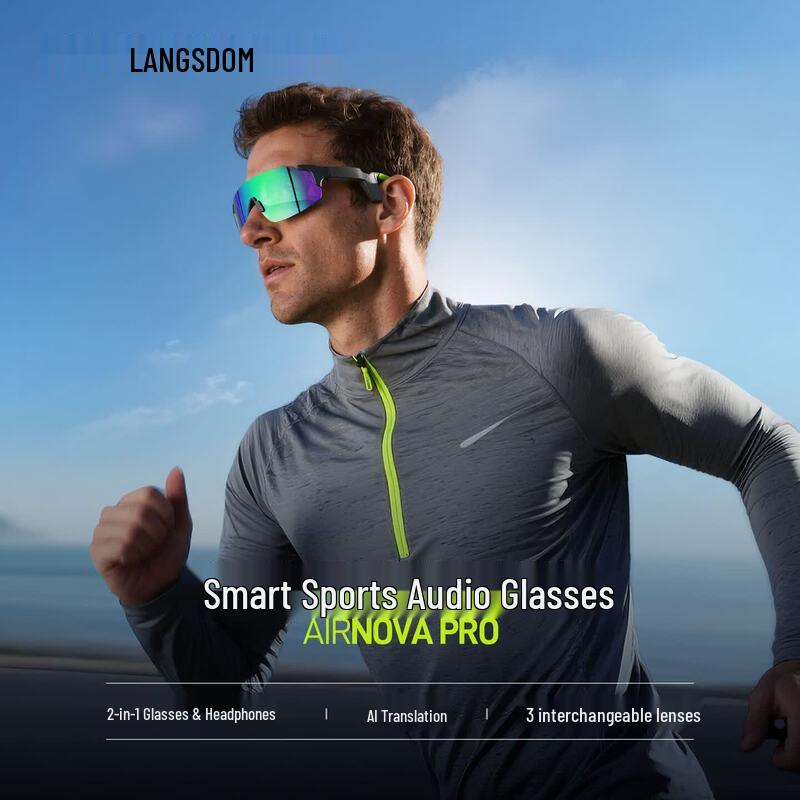 Lansden AirNova Pro Smart Audio Glasses