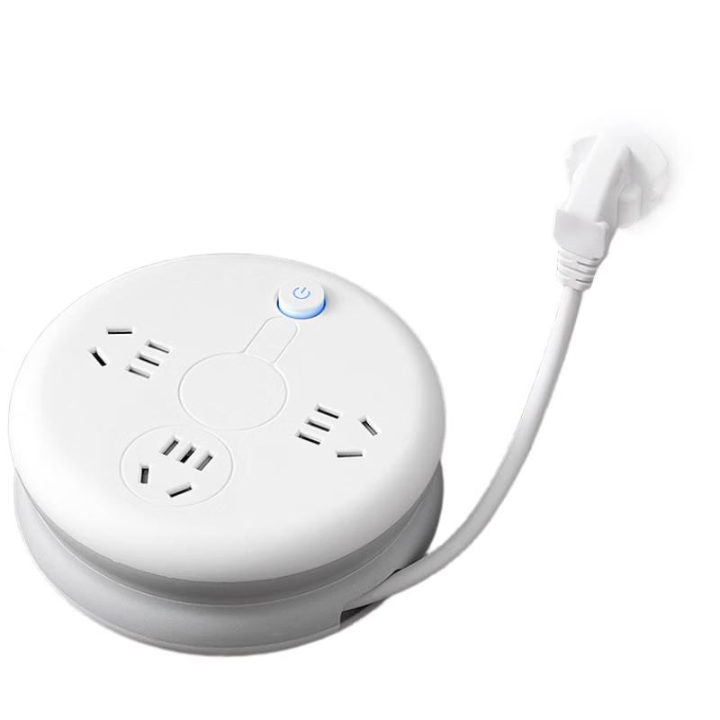 

Zhuochi Ret retractable 3-Outlet Power Strip CN plug (adapter included)