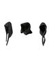 2025 Punk Techwear Style Metal Eyelets Full Head Cap Men Street Dance Hip Hop Hood Headwear