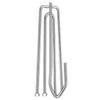 Set Of 20 4 Prongs Folding Hook Stainless Steel Curtain Hook for Heavy Drape and Rail